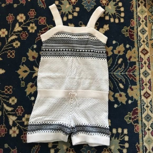 GAP Other - GAP Fair Isle Knit Baby Romper Jumper Playsuit
